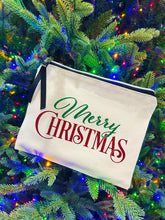 Merry Christmas Clutch / Cosmetic Bag