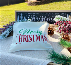 Merry Christmas Clutch / Cosmetic Bag